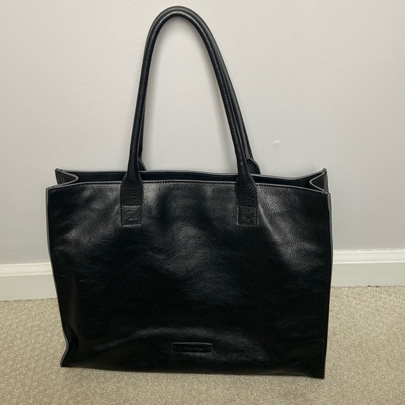 Italian Leather Tote - Picture 1 of 5